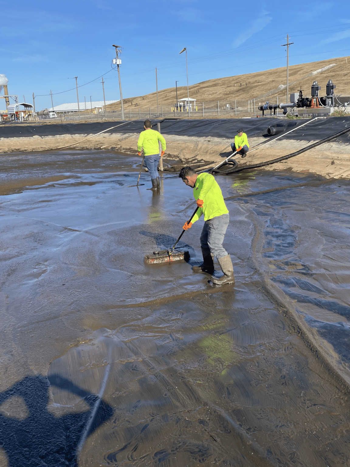 Men working